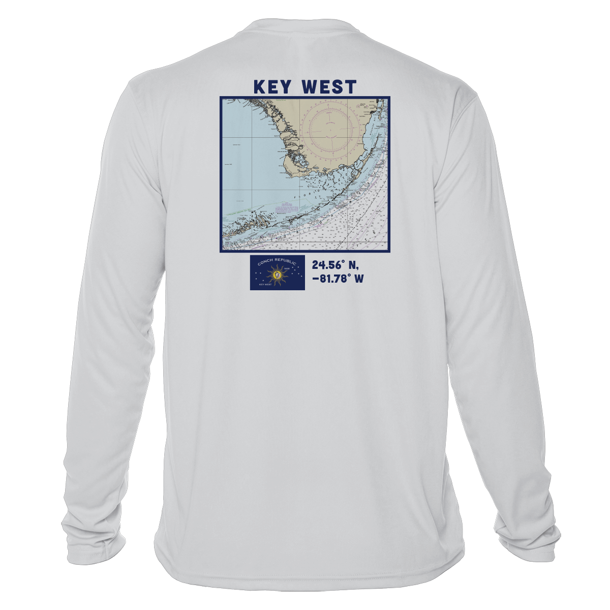 Sunset Watersports - Navigational Chart - UPF 50+ Long Sleeve - Image 3