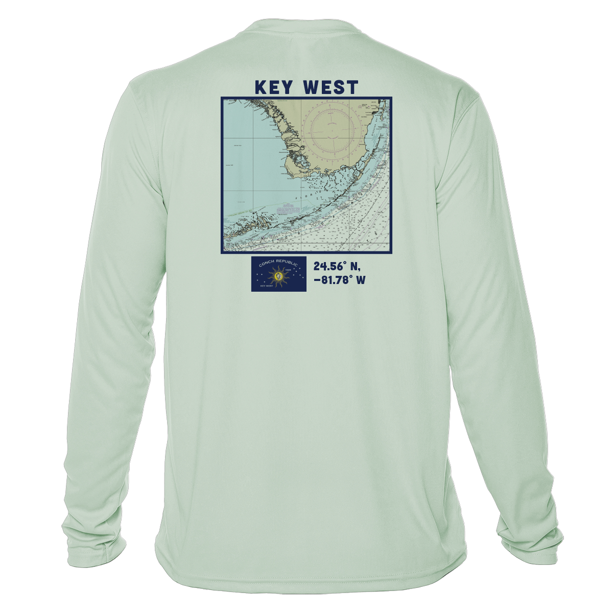 Sunset Watersports - Navigational Chart - UPF 50+ Long Sleeve - Image 7