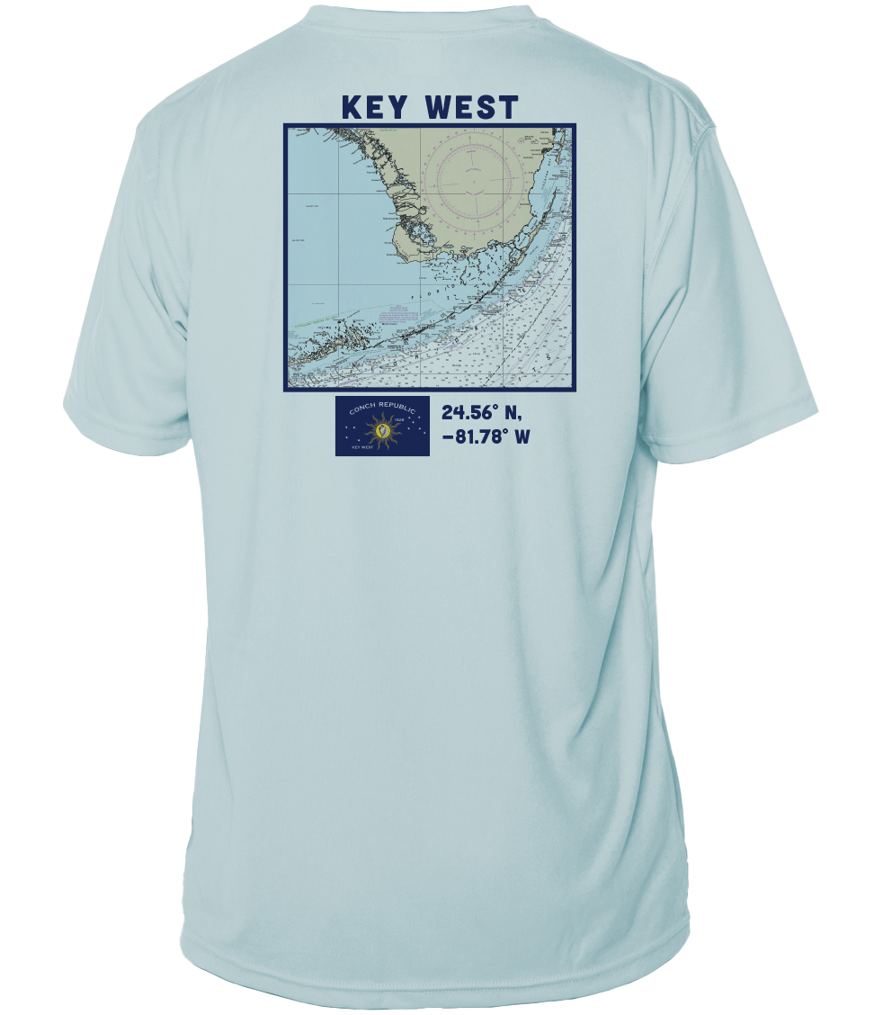 Sunset Watersports - Navigational Chart - UPF 50+ Short Sleeve - Image 5