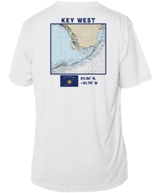 Sunset Watersports - Navigational Chart - UPF 50+ Short Sleeve