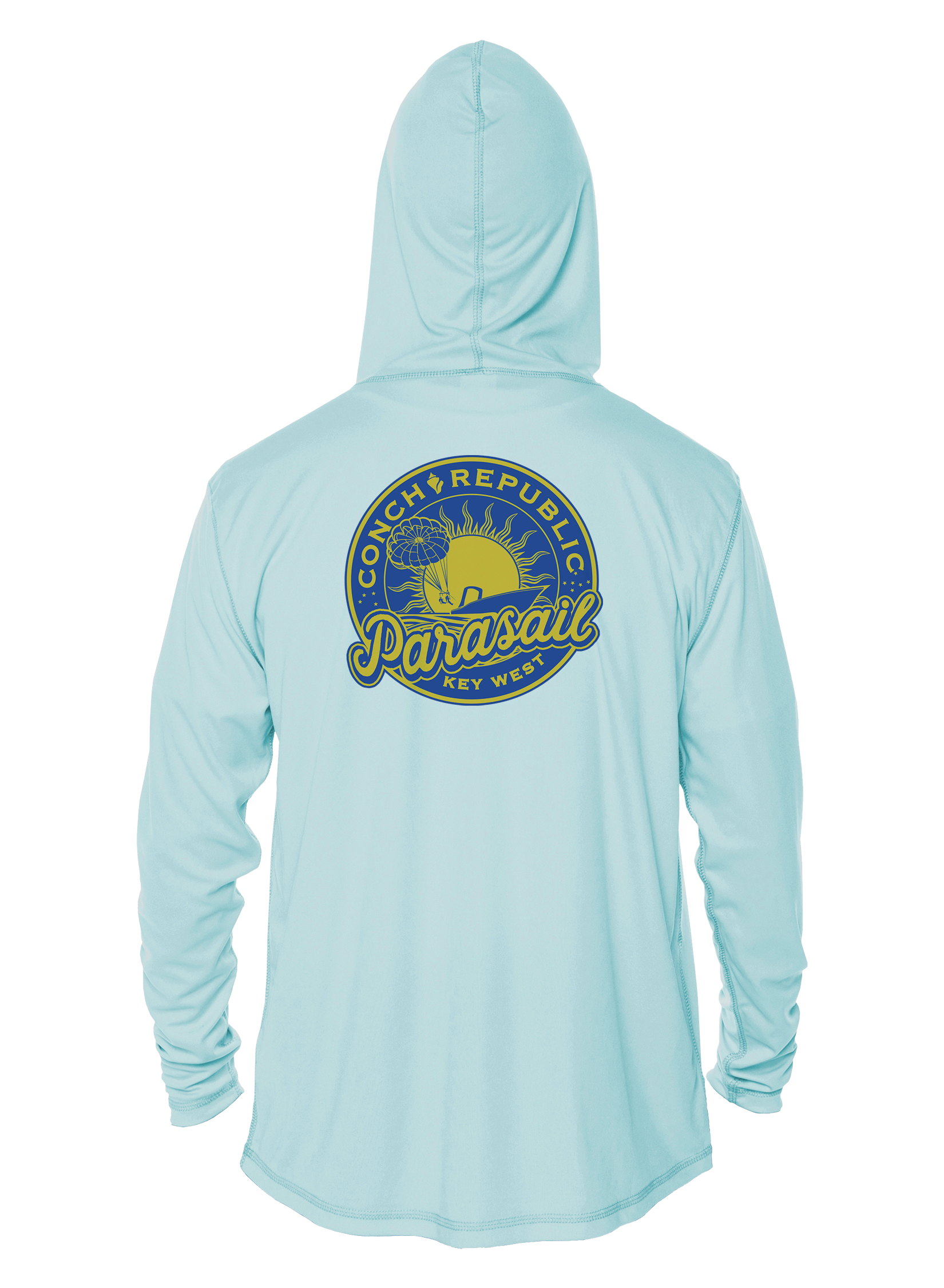 Sunset Watersports - Conch Republic Parasail - UPF 50+ Hoodie - Image 5
