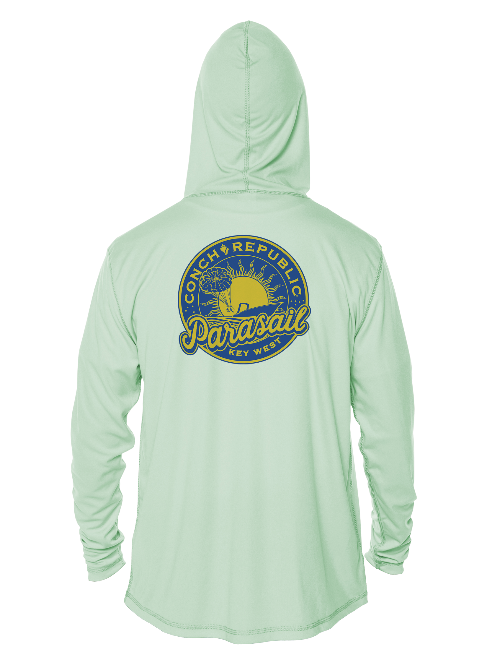 Sunset Watersports - Conch Republic Parasail - UPF 50+ Hoodie - Image 7