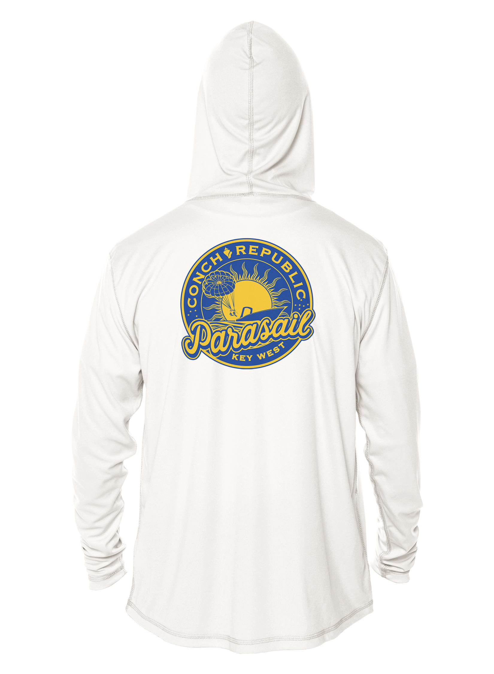 Sunset Watersports - Conch Republic Parasail - UPF 50+ Hoodie