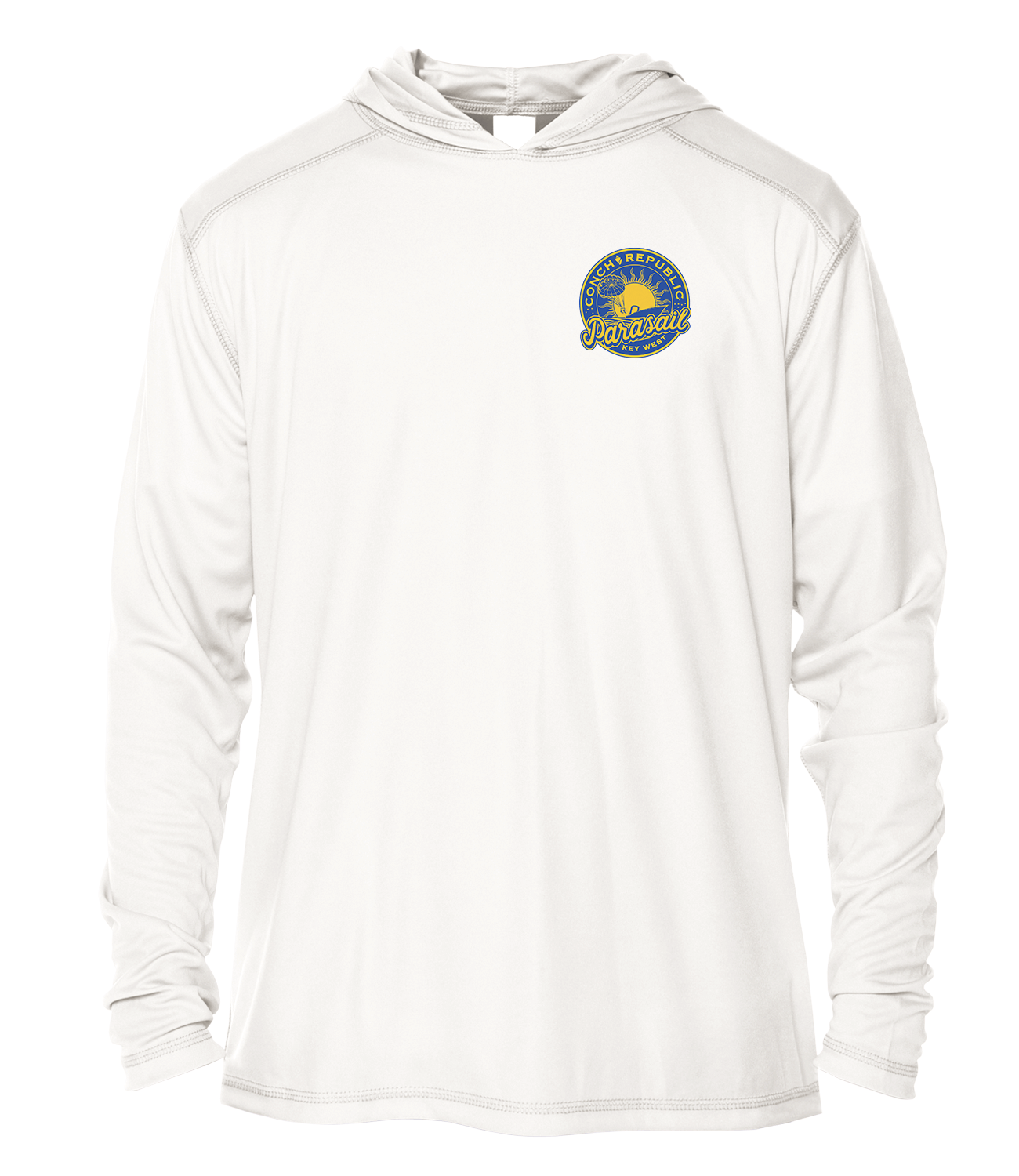 Sunset Watersports - Conch Republic Parasail - UPF 50+ Hoodie - Image 2