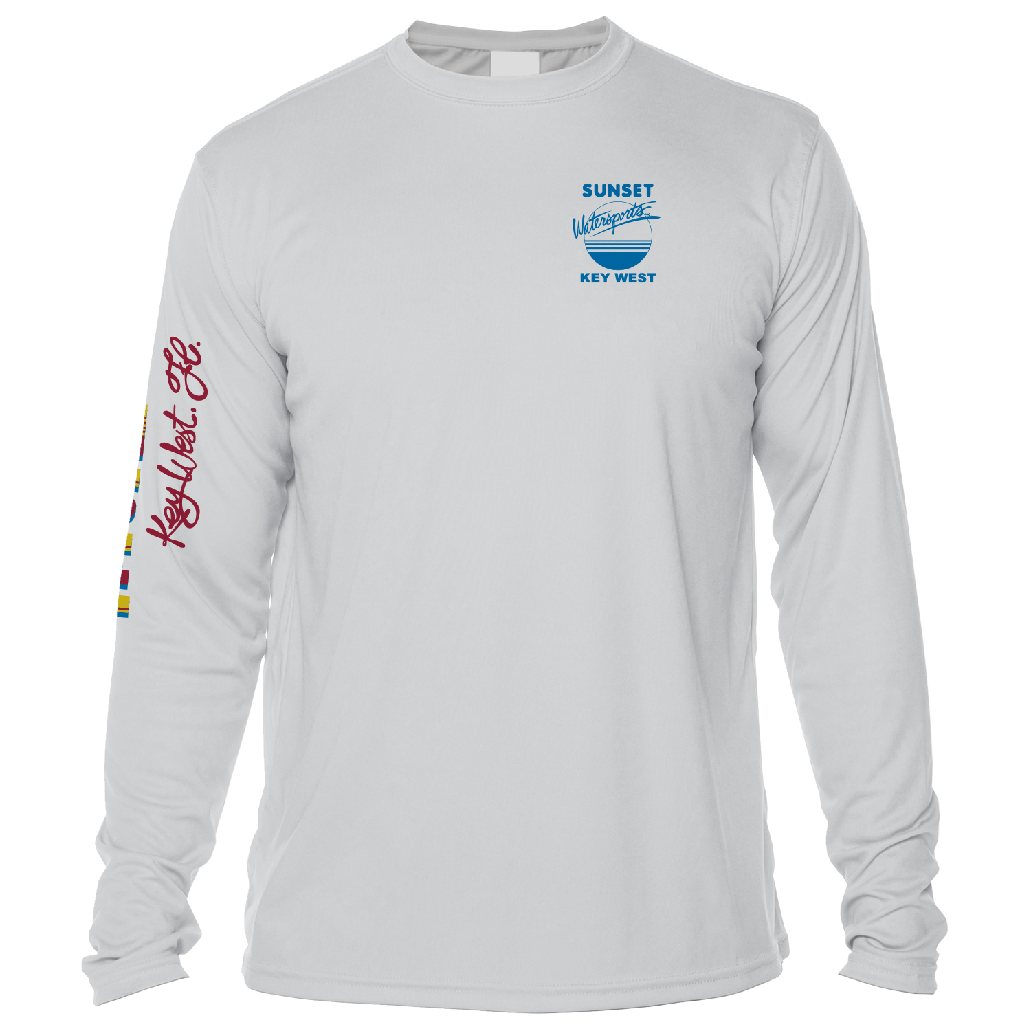 Sunset Watersports - Retro - UPF 50+ Long Sleeve - Image 4