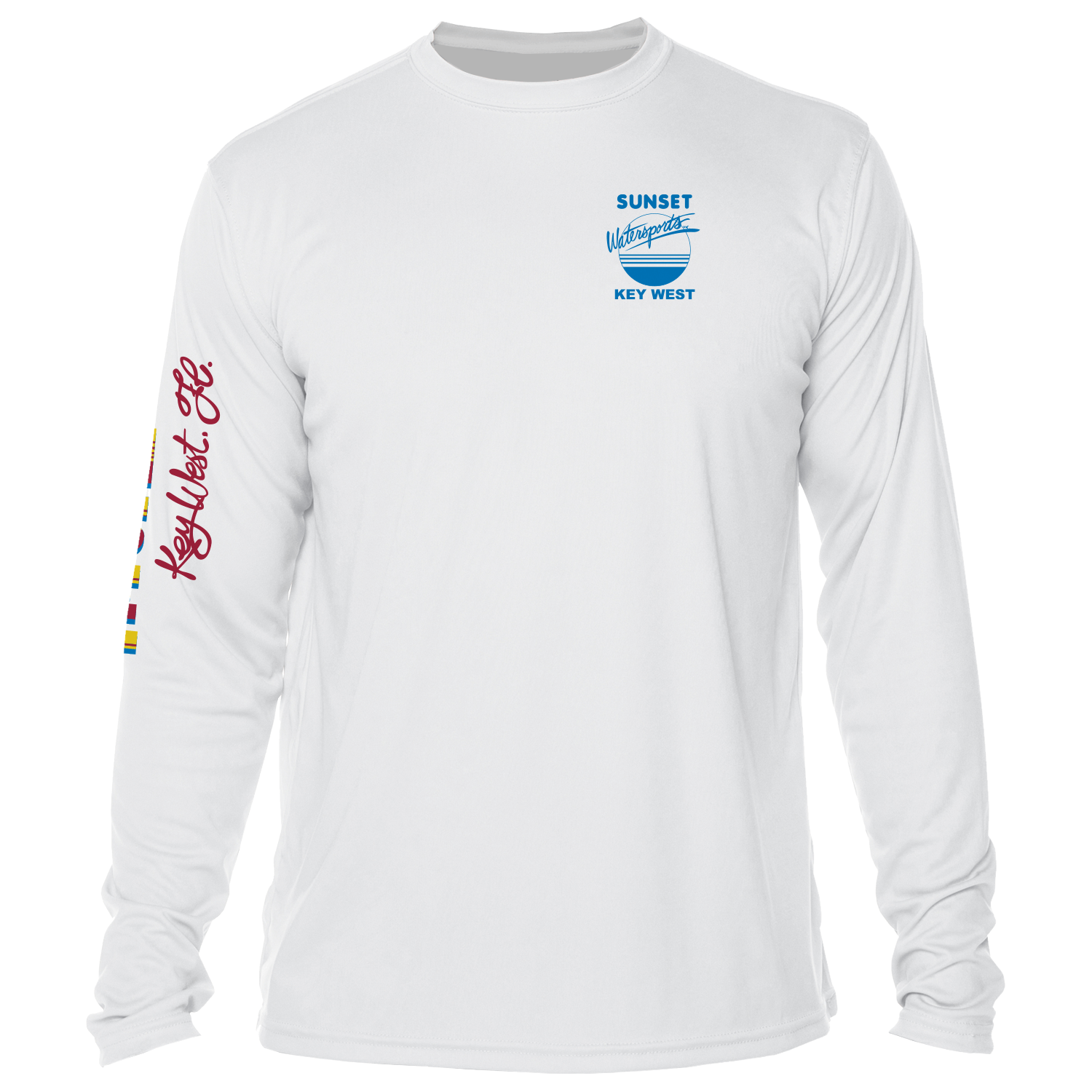 Sunset Watersports - Retro - UPF 50+ Long Sleeve - Image 2